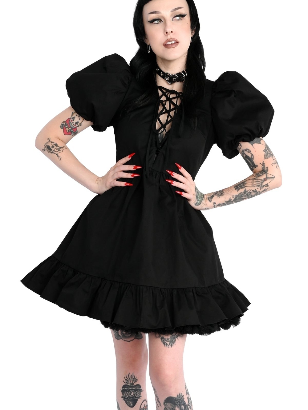 Abby Puff Sleeve Dress